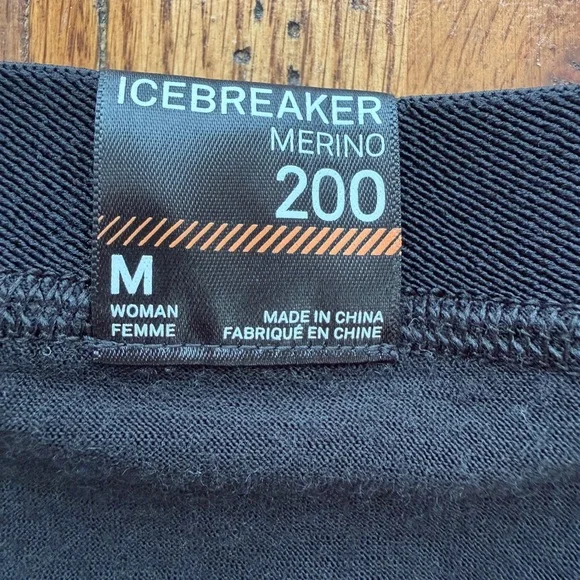 Icebreaker Black Women Briefs - Picture 2 of 4
